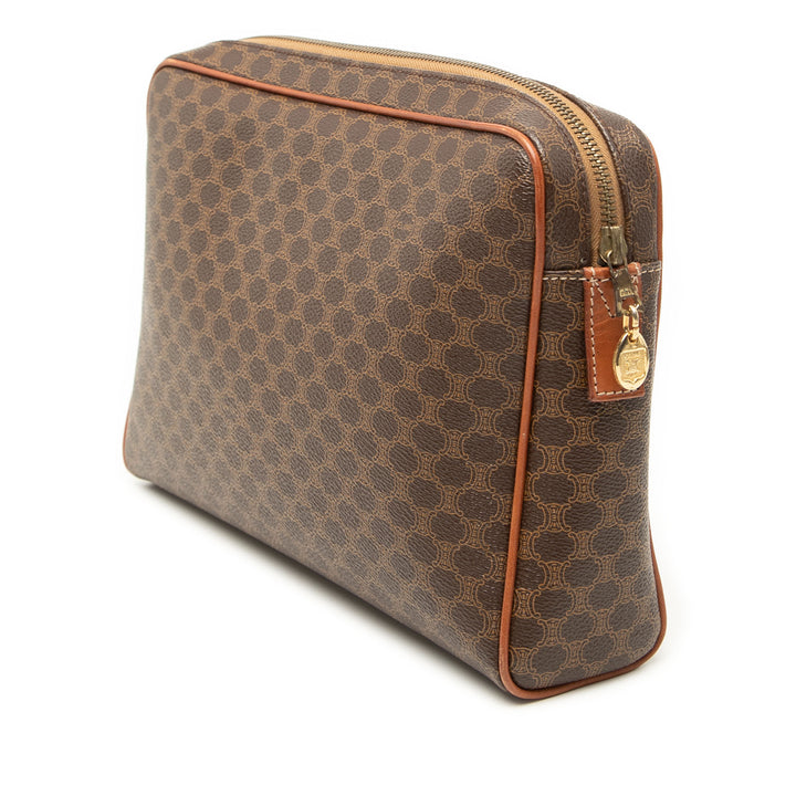 Celine Macadam Coated Toile Pochette