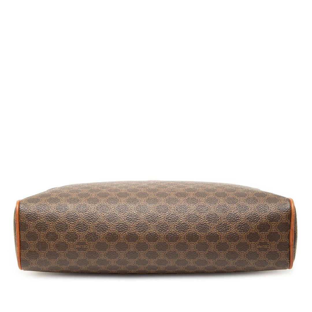 Celine Macadam Coated Toile Pochette
