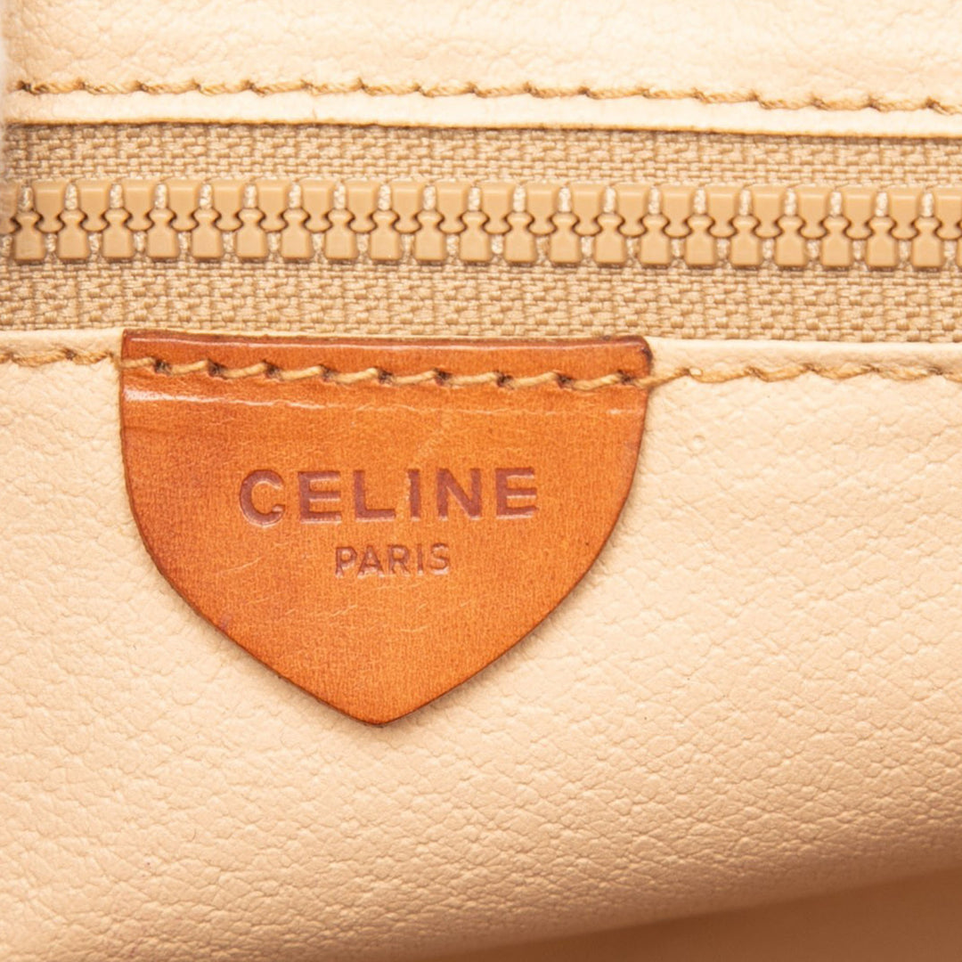 Celine Macadam Coated Toile Pochette