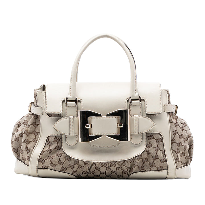 Gucci GG Toile et Cuir Dialux Queen Cabas