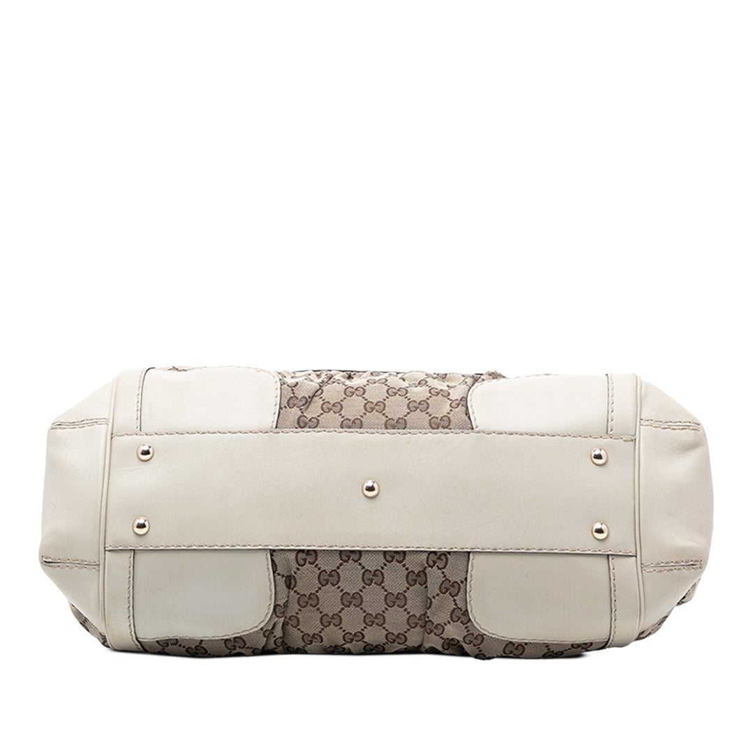 Gucci GG Toile et Cuir Dialux Queen Cabas