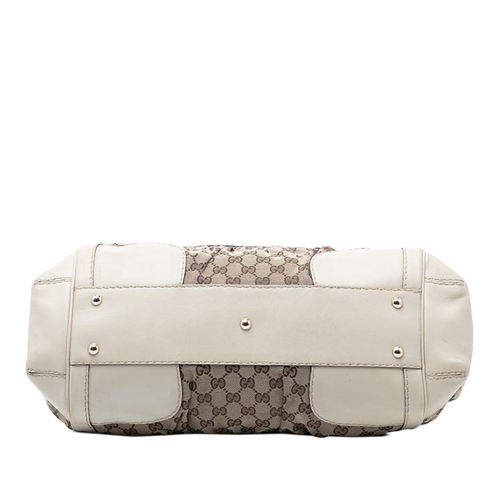 Gucci GG Toile et Cuir Dialux Queen Cabas
