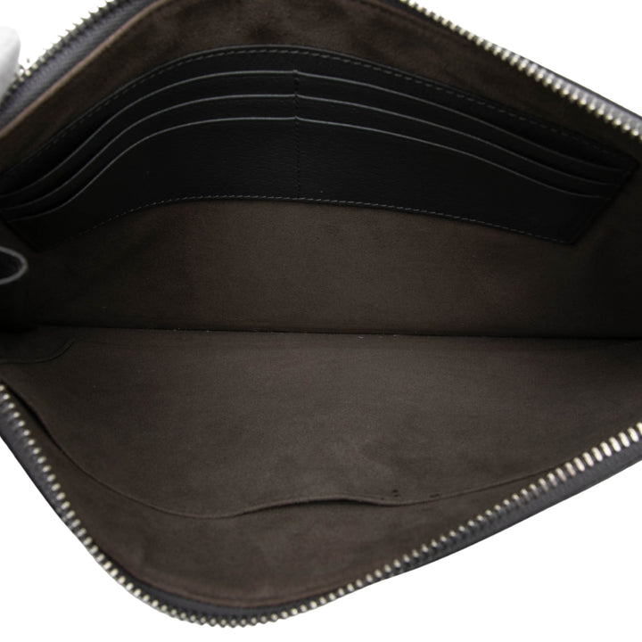 Cut Out Interlocking G Pochette GG Supreme Noir