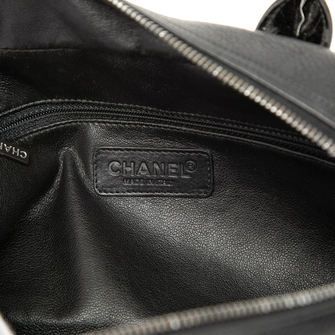 Chanel Matelassé Caviar Bowler Sac à main