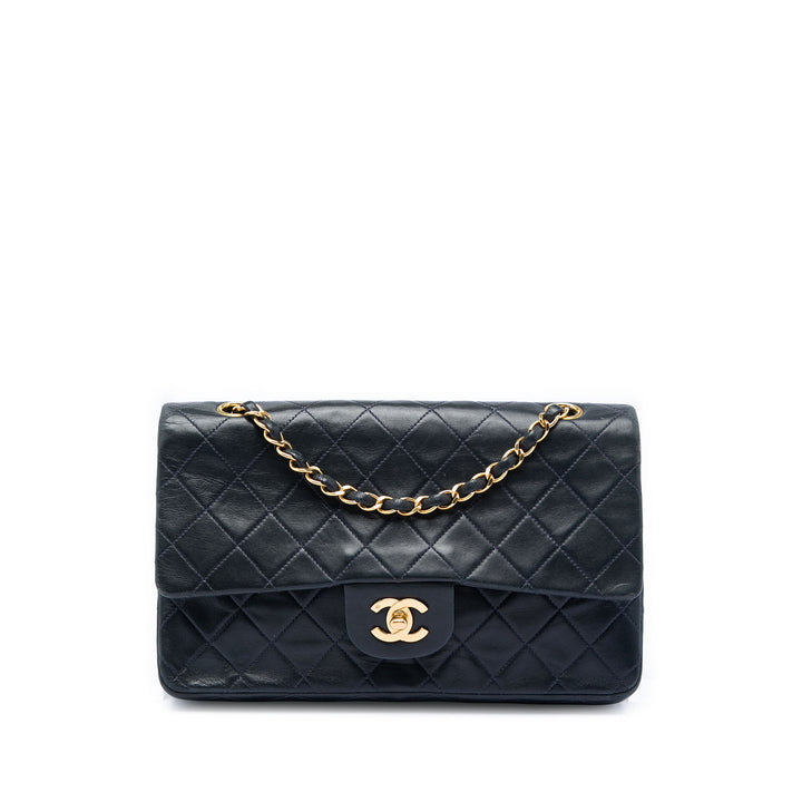 Chanel Medium Classic Cuir d’agneau Double rabat