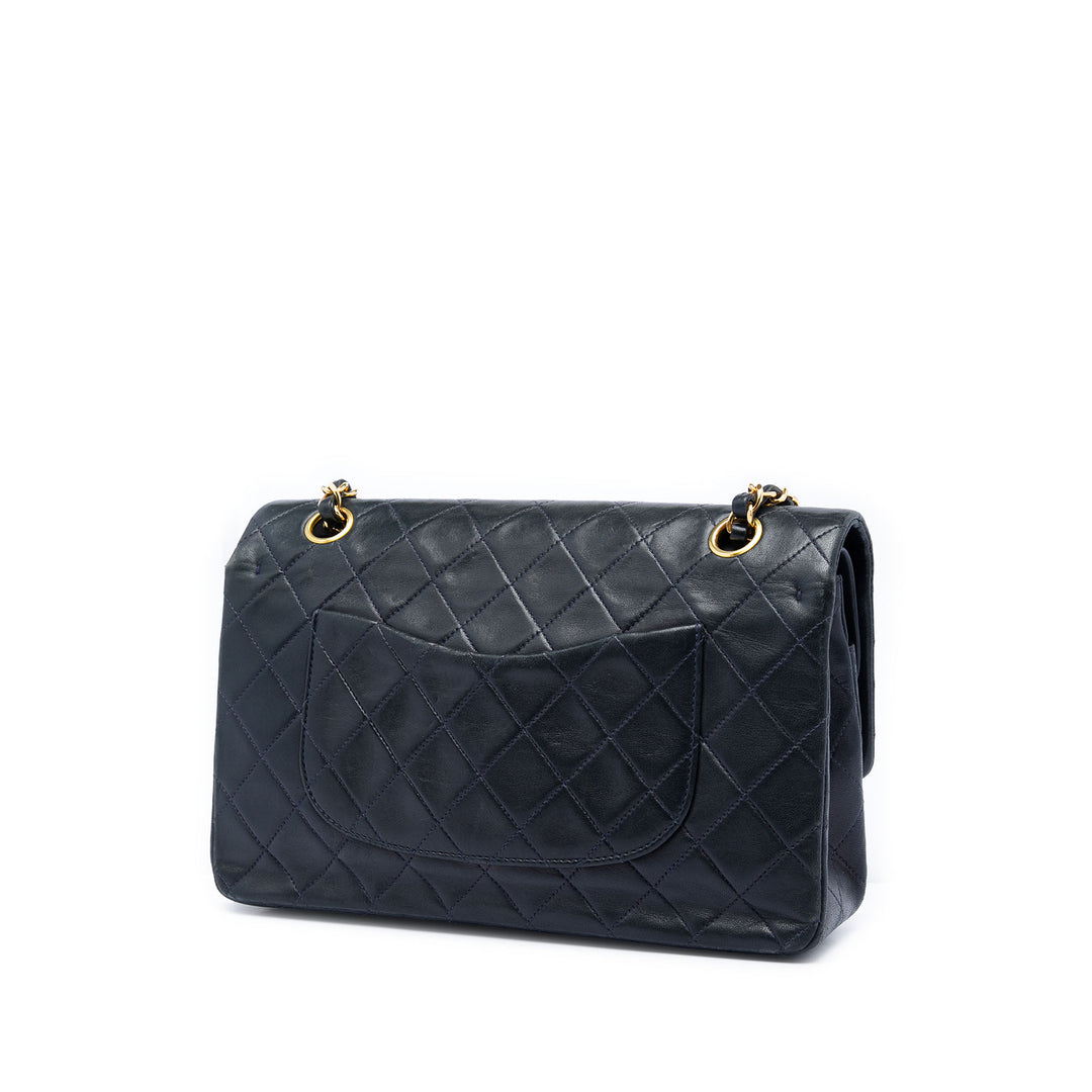Chanel Medium Classic Cuir d’agneau Double rabat