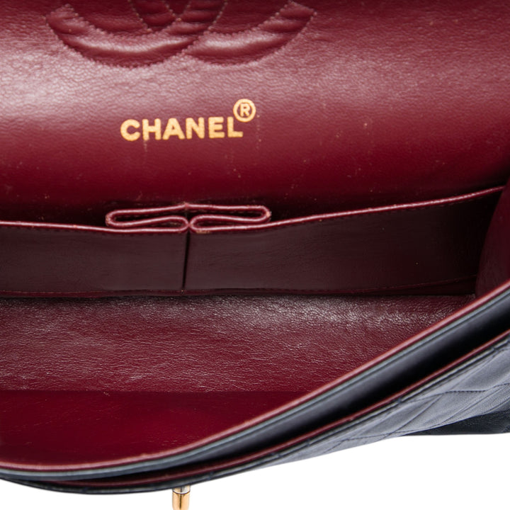 Chanel Medium Classic Cuir d’agneau Double rabat