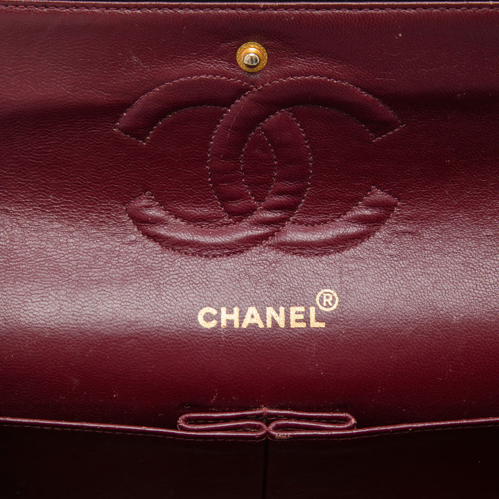 Chanel Medium Classic Cuir d’agneau Double rabat