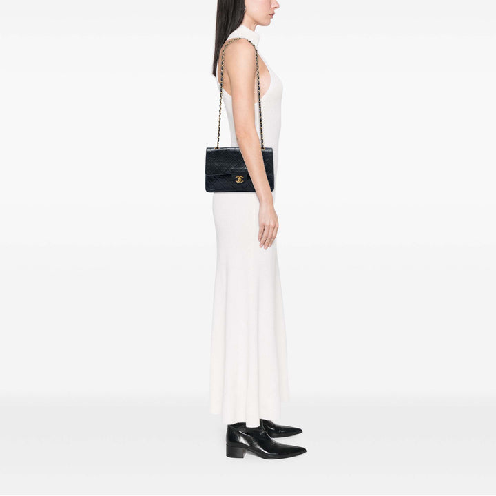 Chanel Medium Classic Cuir d’agneau Double rabat