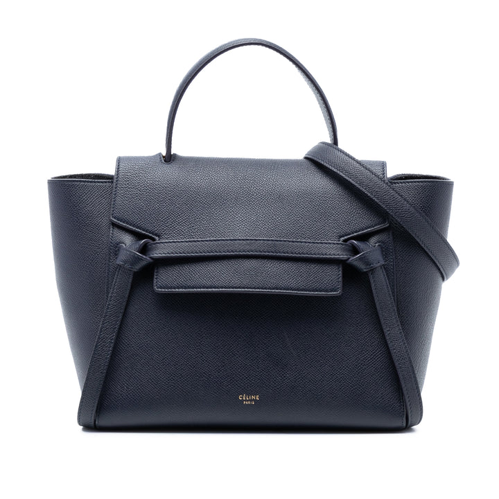 Celine Micro Cuir de veau grainé Sac ceinture