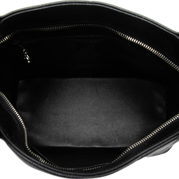 Medallion Cabas Cuir caviar Noir