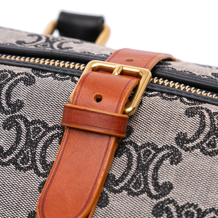 Macadam Canvas Boston Bag Gray - Gaby Paris