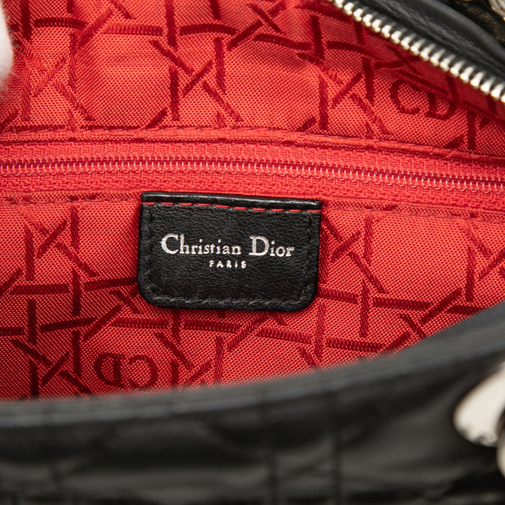 Dior Medium Cuir d’agneau Cannage Lady Dior