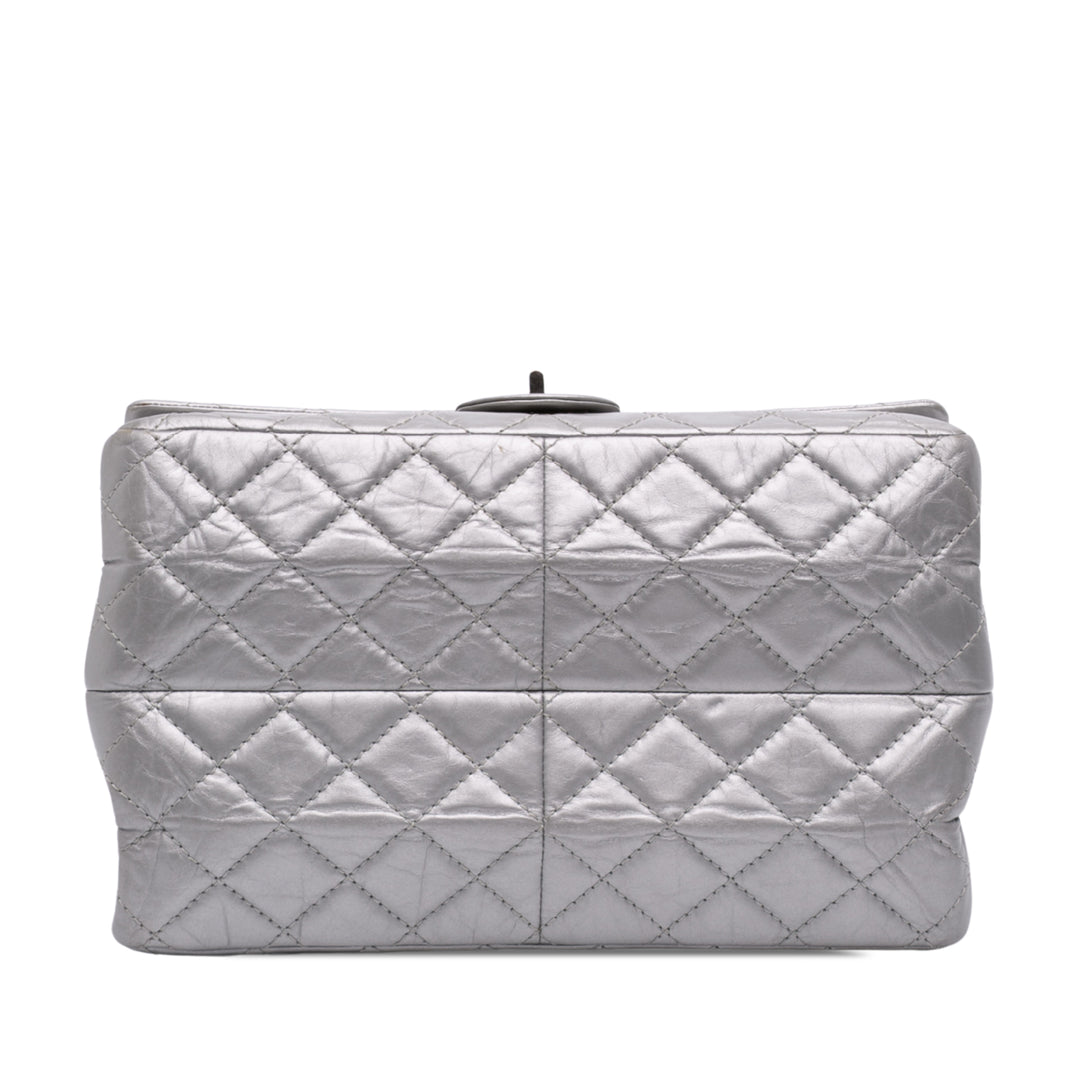 Chanel Matelassé vieilli Reissue 2.55 Double Compartment Rabat simple 226 Cuir de veau