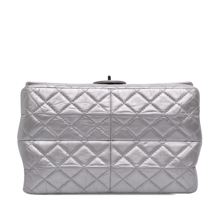Chanel Matelassé vieilli Reissue 2.55 Double Compartment Rabat simple 226 Cuir de veau