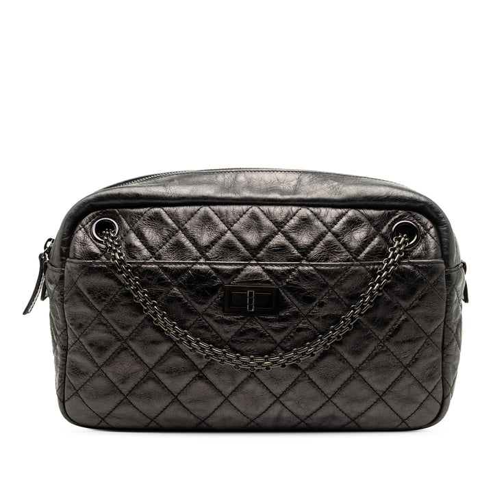 Chanel Medium Reissue 2.55 Matelassé vieilli Cuir de veau Sac caméra