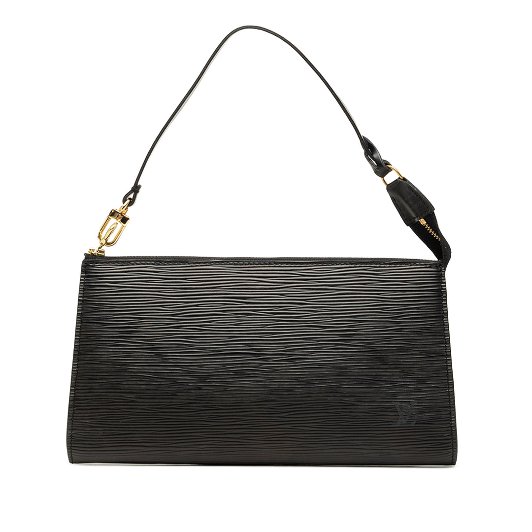 Louis Vuitton Pochette Accessoires Épi Noir – vue principale – GABY PARIS