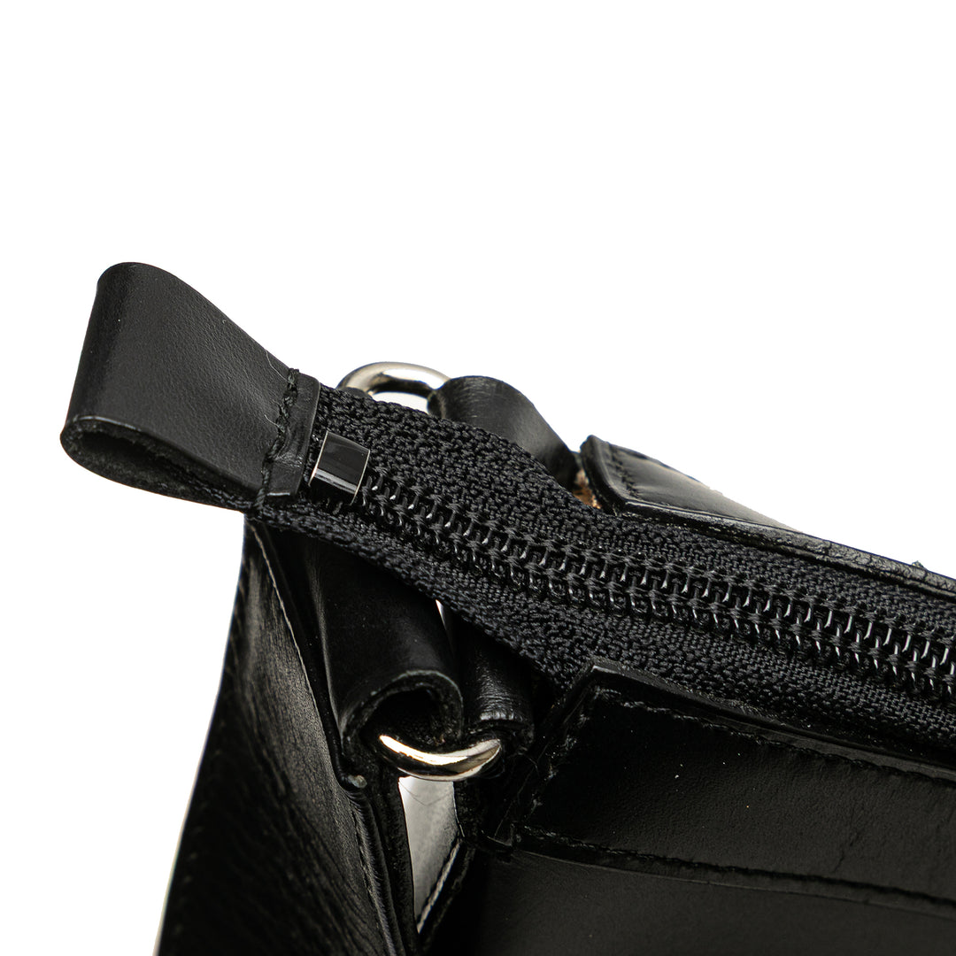 Burberry House Check à finitions Cuir Sac bandoulière