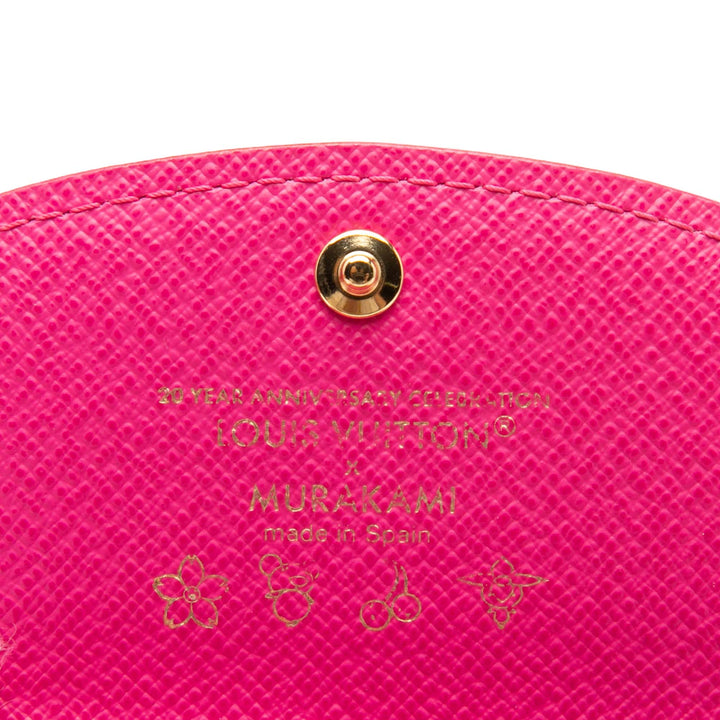 Takashi Murakami Rosalie Porte-monnaie Monogram Multicolore Blanc