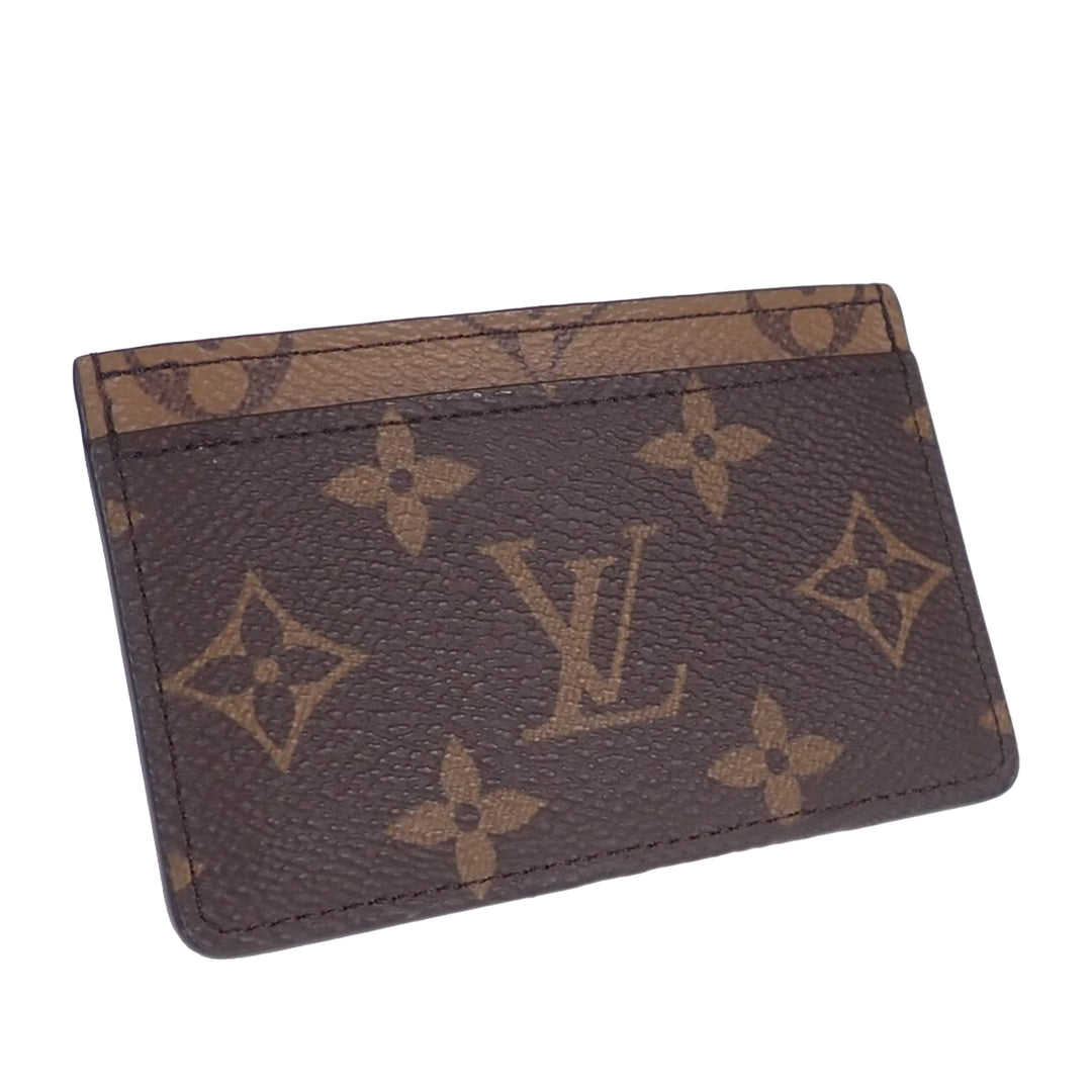 Porte-cartes Monogram Reverse Marron