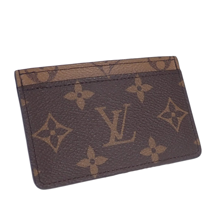 Porte-cartes Monogram Reverse Marron