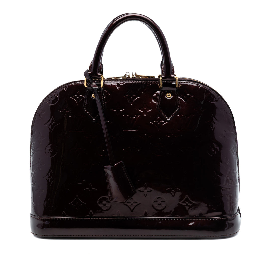 Louis Vuitton Monogram Vernis Alma PM