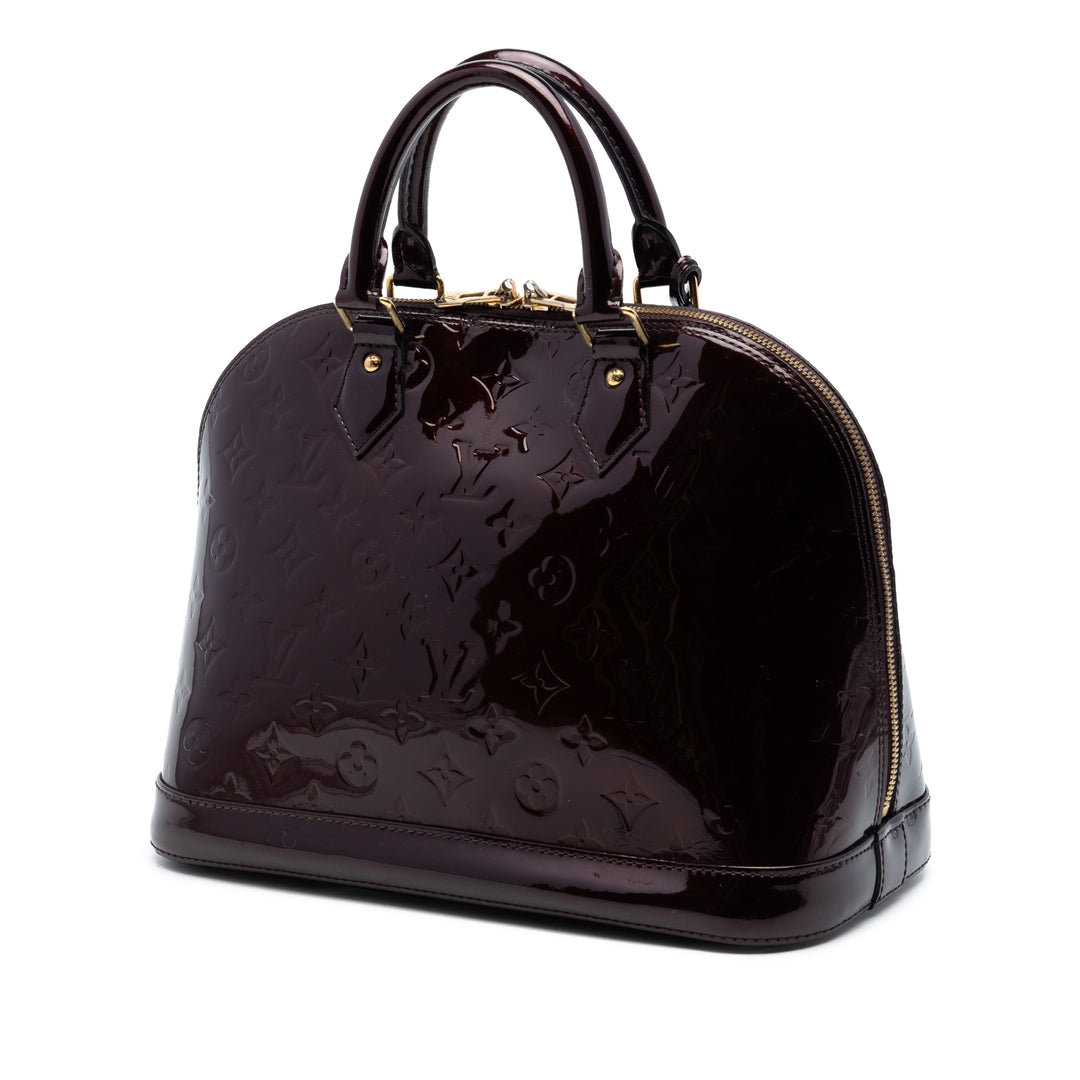 Louis Vuitton Monogram Vernis Alma PM