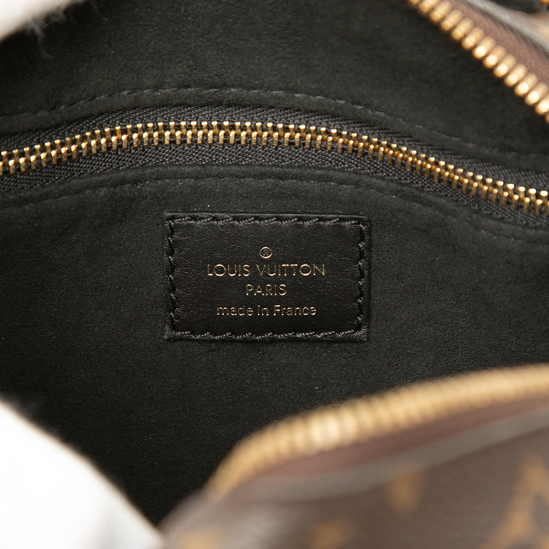 Louis Vuitton Sac à main Malle Souple Monogram Petite Marron – vue 5 – GABY PARIS
