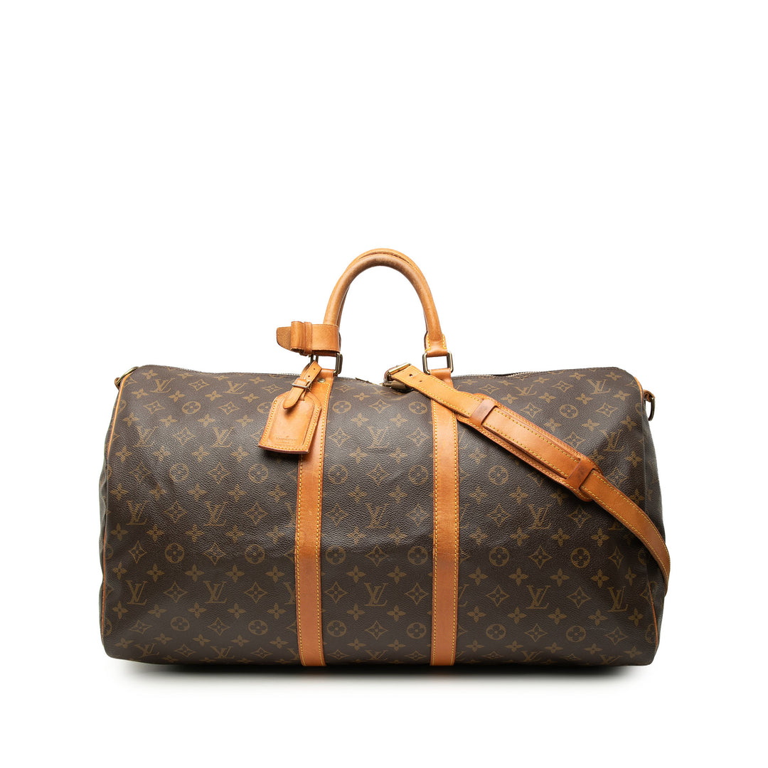 Louis Vuitton Monogram Keepall Bandouliere 55