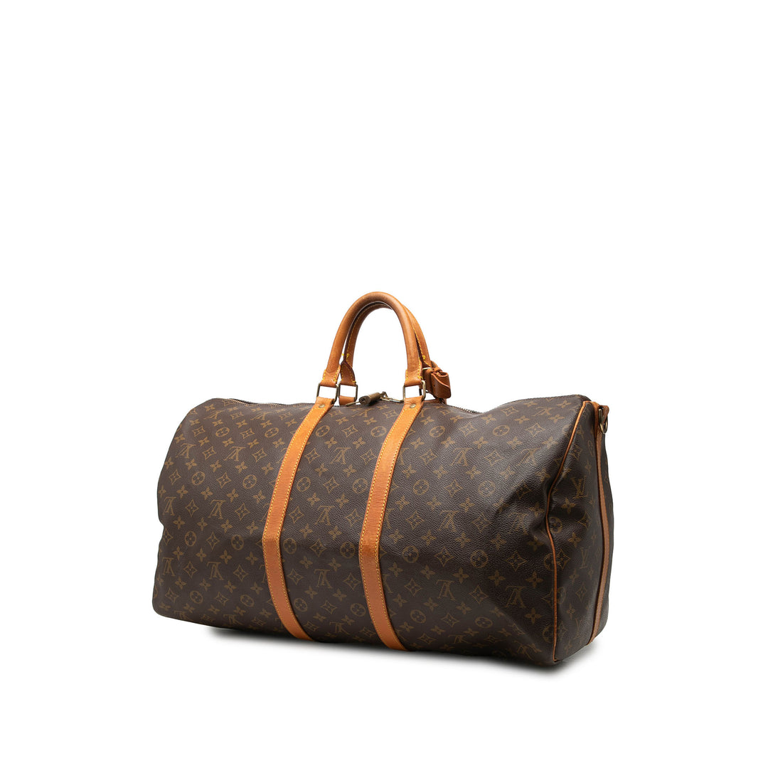 Louis Vuitton Monogram Keepall Bandouliere 55