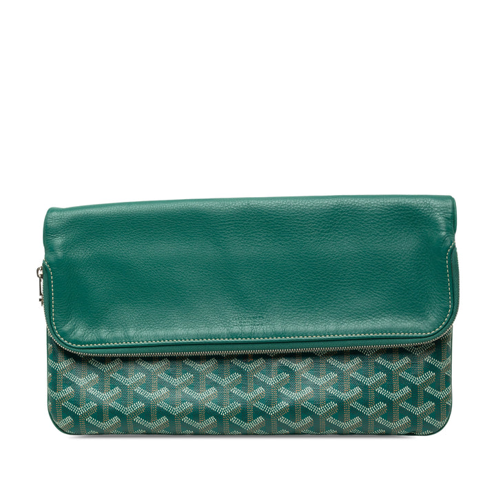 Goyard Pochette Sainte Marie Goyardine MM Vert – vue principale – GABY PARIS