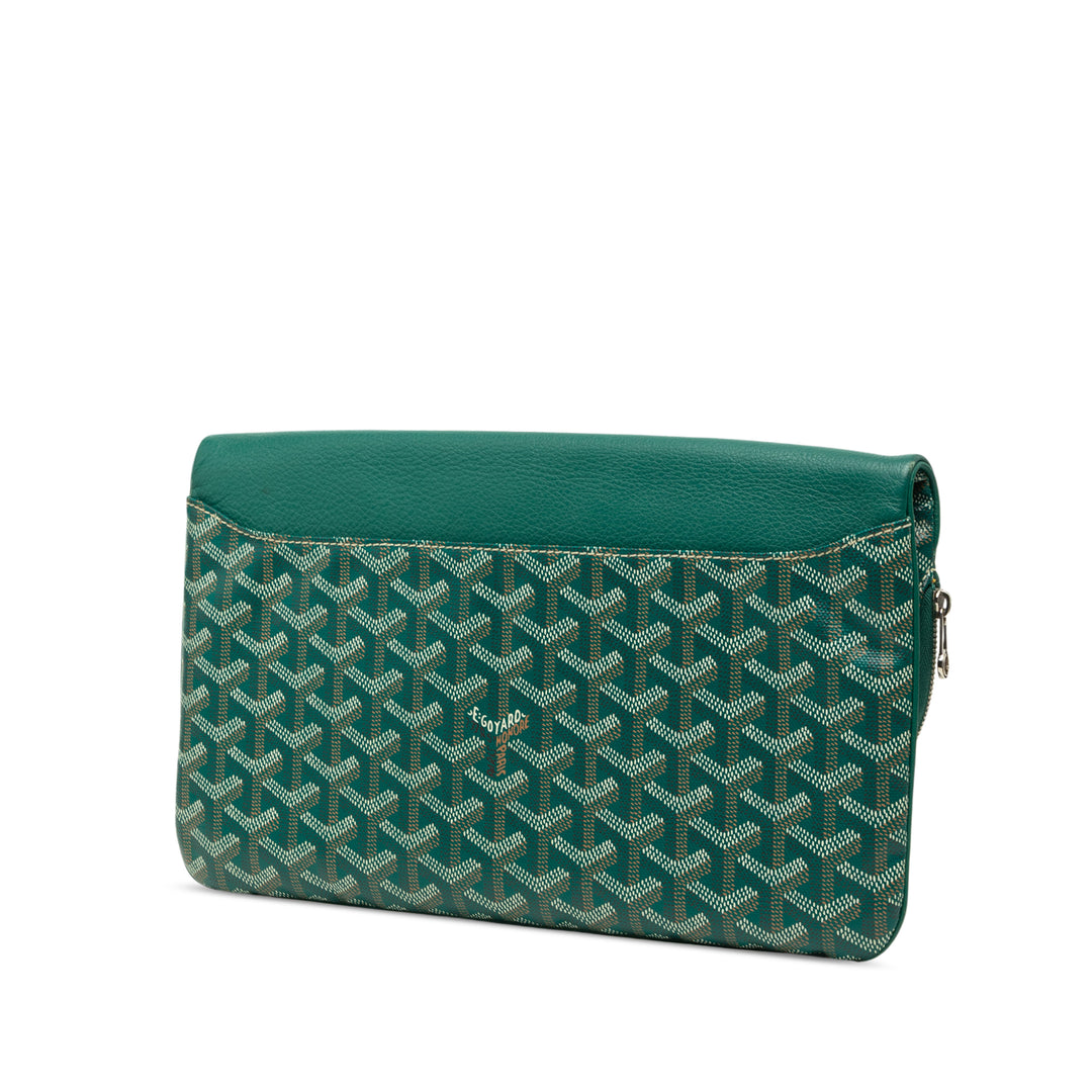 Goyard Pochette Sainte Marie Goyardine MM Vert – vue 2 – GABY PARIS
