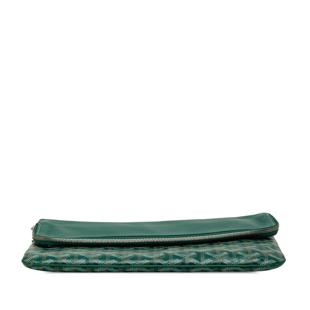 Goyard Pochette Sainte Marie Goyardine MM Vert – vue 3 – GABY PARIS