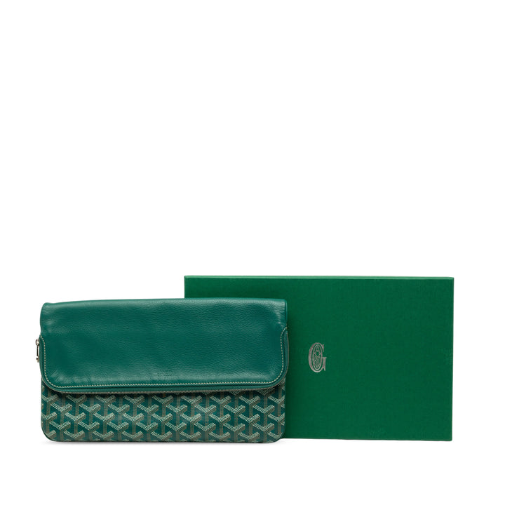 Goyard Pochette Sainte Marie Goyardine MM Vert – vue 7 – GABY PARIS