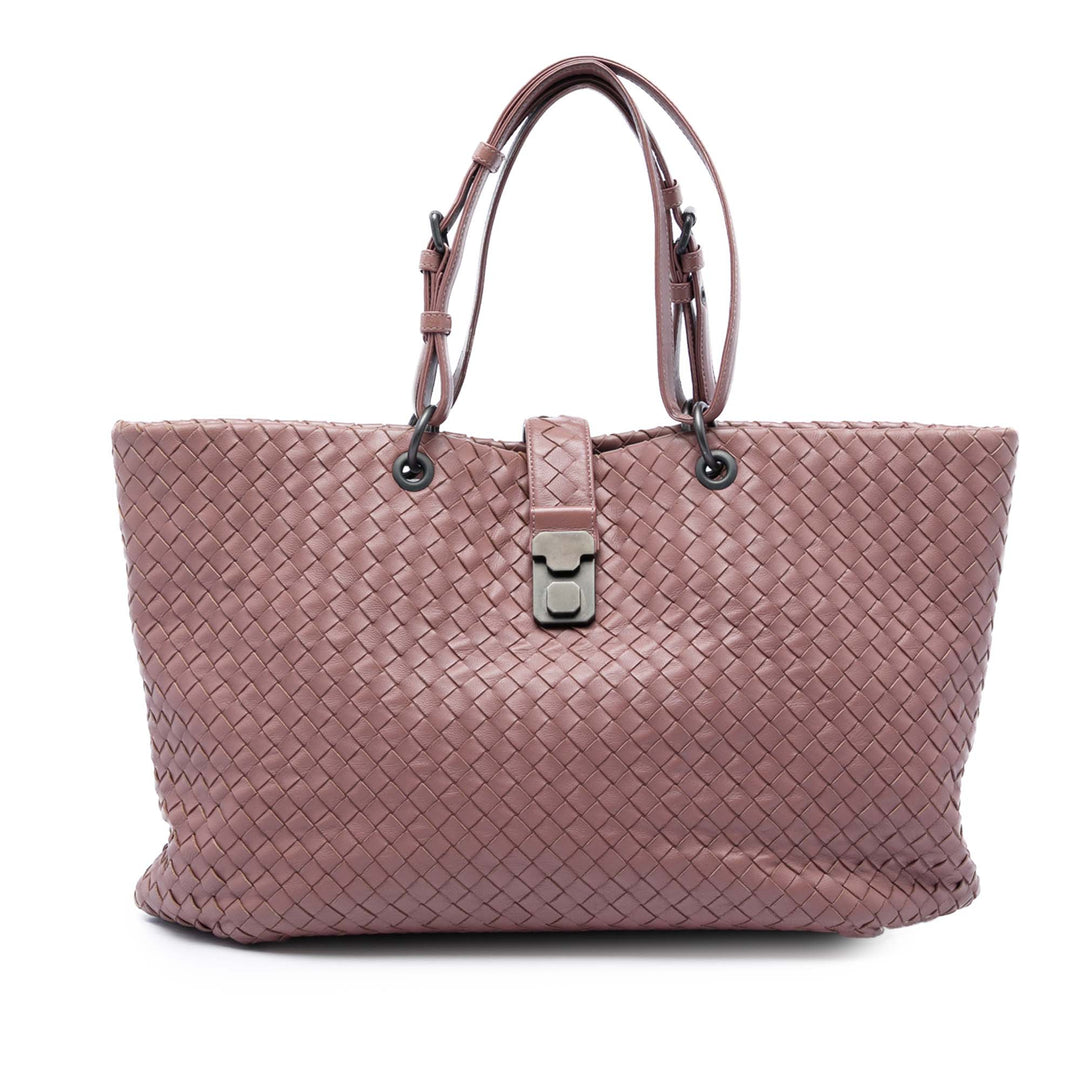 Bottega Veneta Medium Nappa Intrecciato Capri Cabas