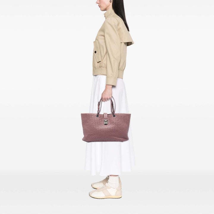 Bottega Veneta Medium Nappa Intrecciato Capri Cabas