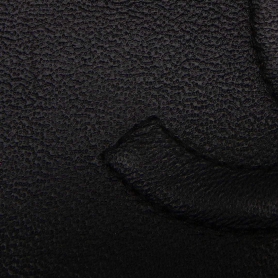 Medium Classic Patent Double Flap Black - Gaby Paris