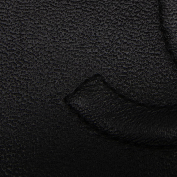 Medium Classic Patent Double Flap Black - Gaby Paris