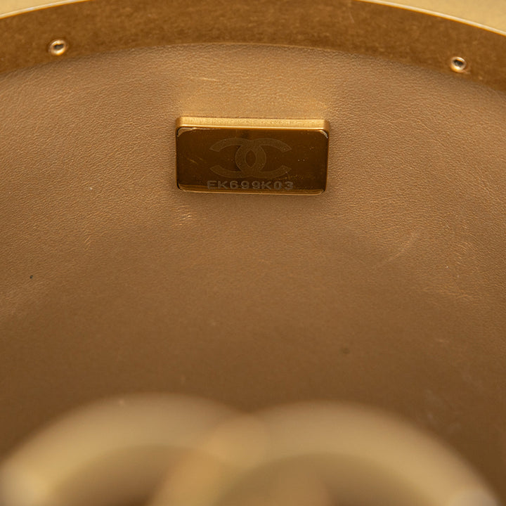 Chanel Small Matelassé Cuir d’agneau Crown Boîte Bag