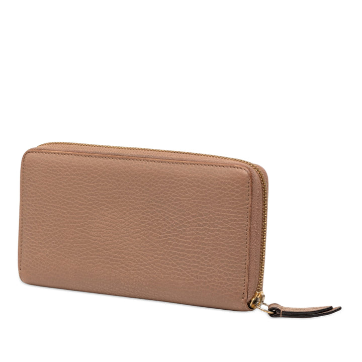 Gucci GG Marmont Cuir de veau Zip Around Portefeuille