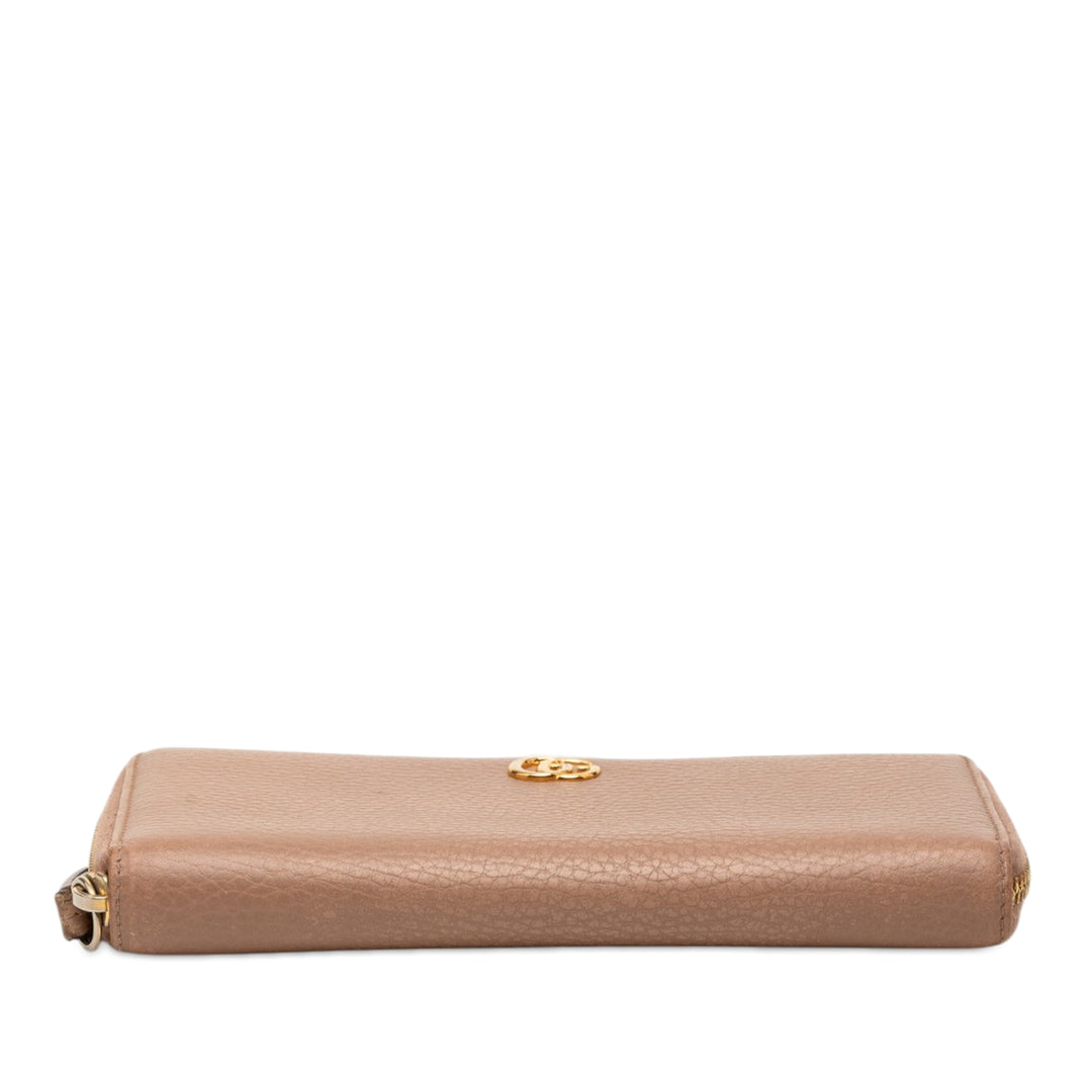 Gucci GG Marmont Cuir de veau Zip Around Portefeuille