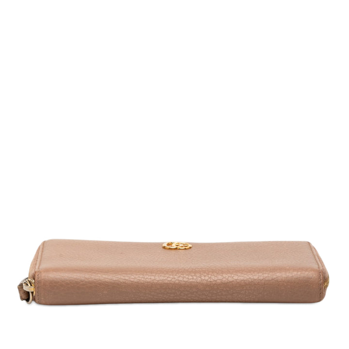 Gucci GG Marmont Cuir de veau Zip Around Portefeuille