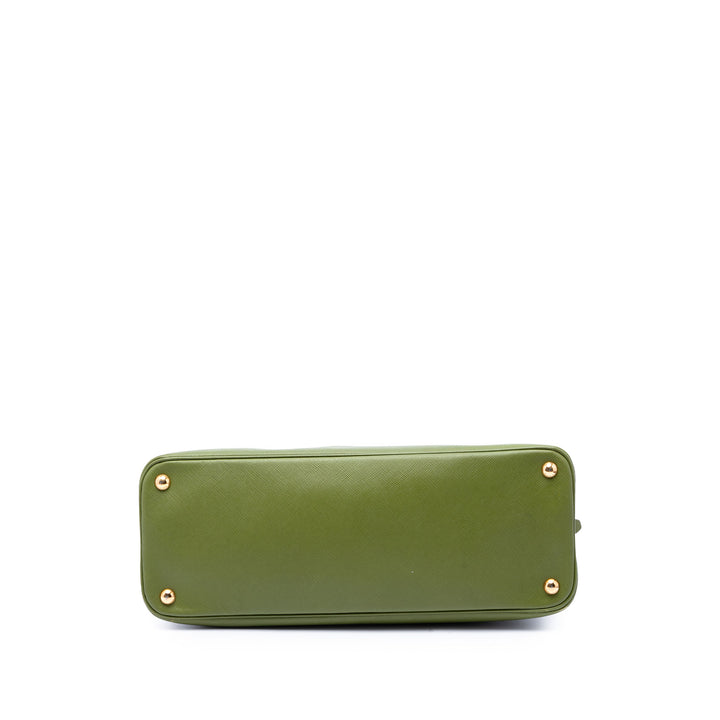 Lux Promenade Sac Grand Saffiano Vert