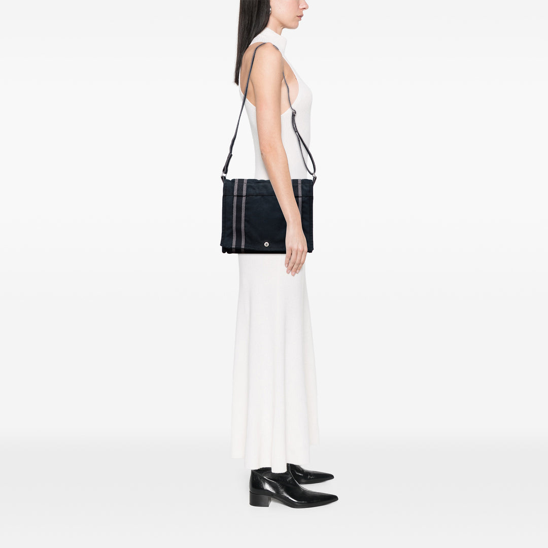 Canvas Fourre Tout Besace MM Black - Gaby Paris