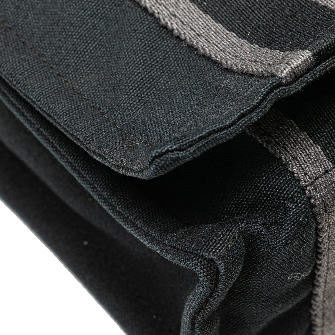 Canvas Fourre Tout Besace MM Black - Gaby Paris