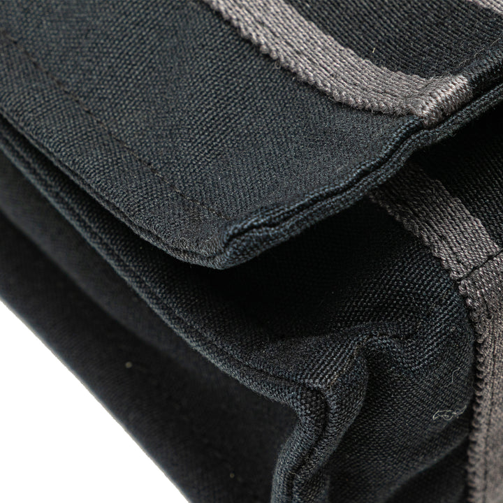 Canvas Fourre Tout Besace MM Black - Gaby Paris