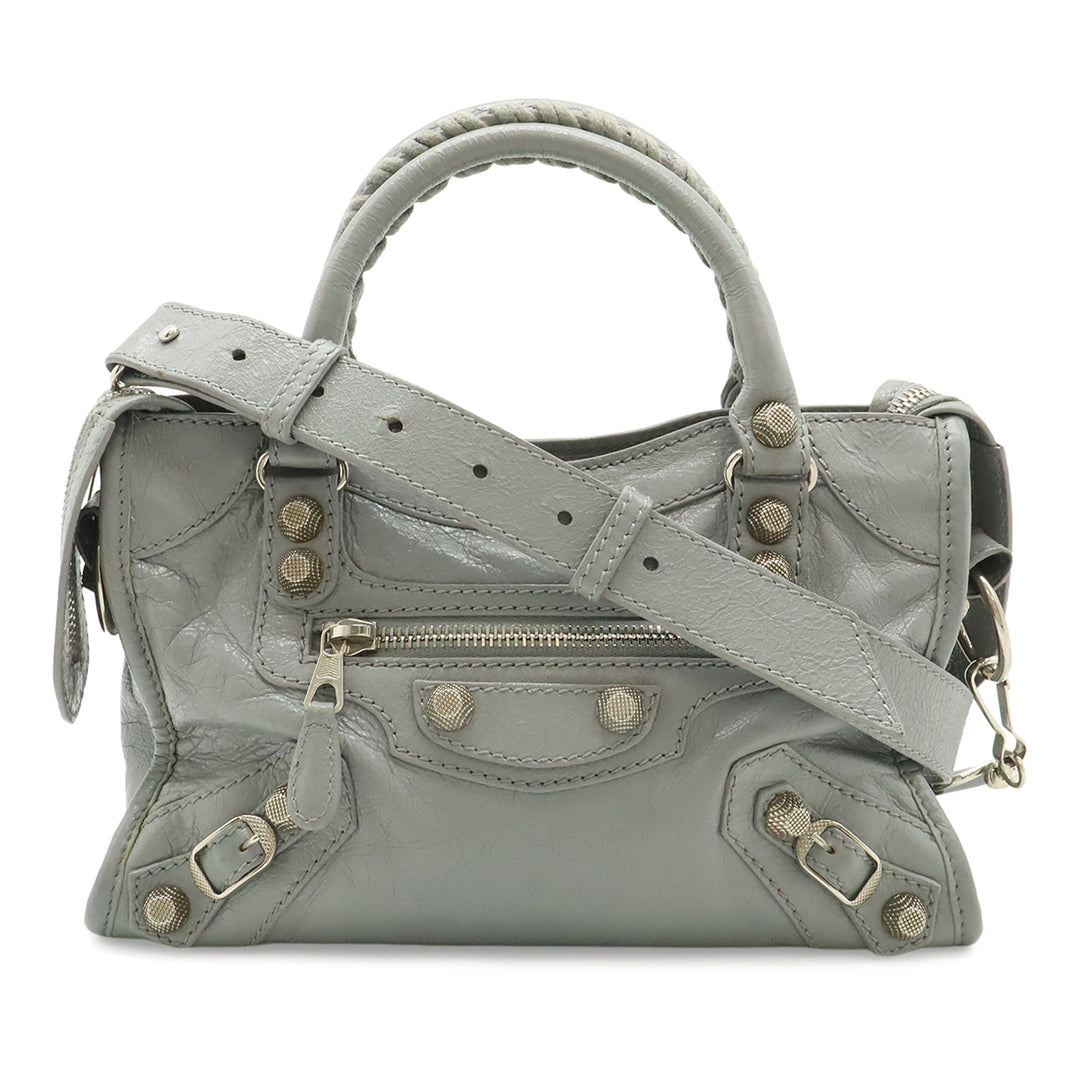Balenciaga Mini Cuir d’agneau Motocross Giant 21 City Sac