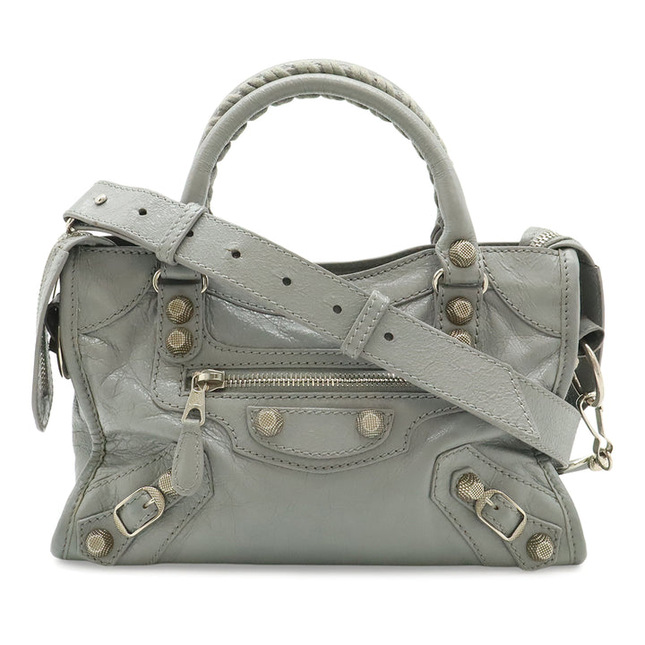 Balenciaga Mini Cuir d’agneau Motocross Giant 21 City Sac
