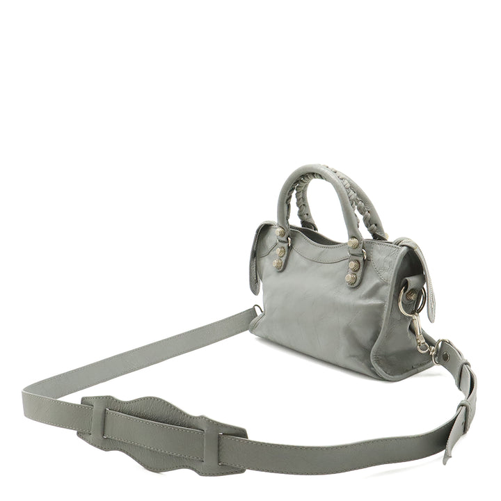 Balenciaga Mini Cuir d’agneau Motocross Giant 21 City Sac