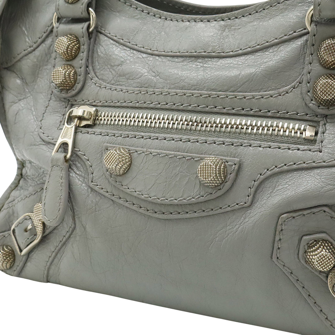 Balenciaga Mini Cuir d’agneau Motocross Giant 21 City Sac